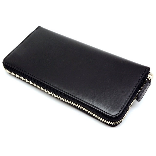 NP11016 フレンチ ボックス カーフ ファスナー長財布 「プレリー1957」