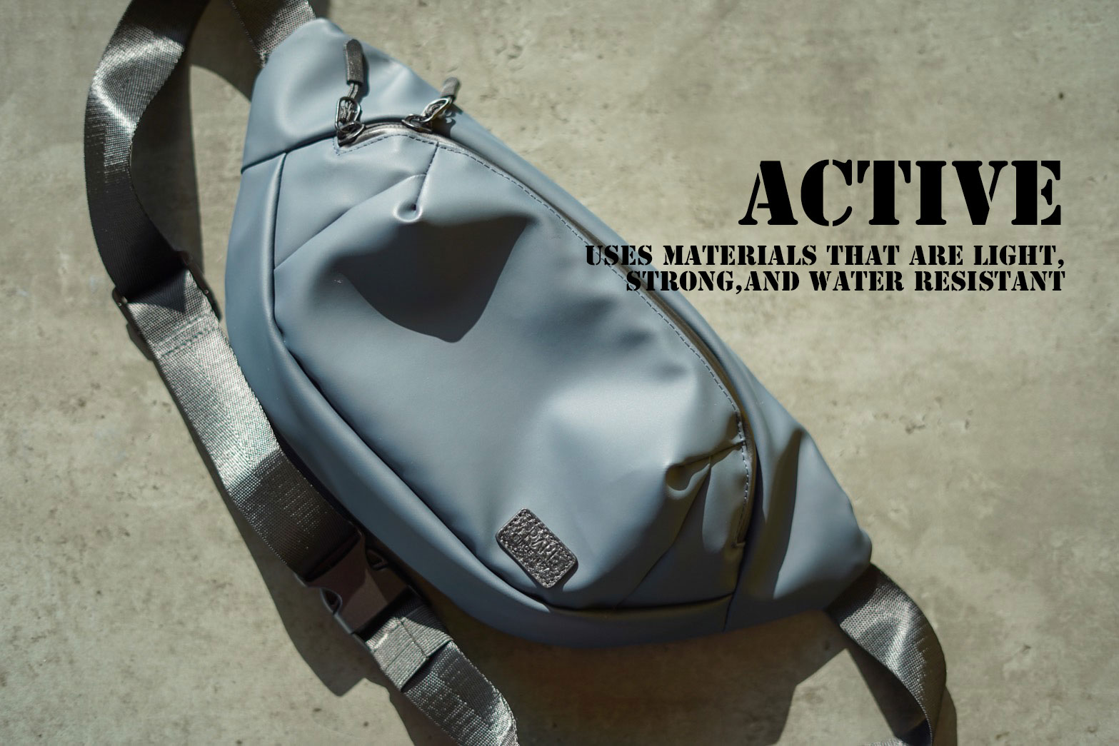 ACTIVE（アクティブ） 防水＆耐久＆軽量　ボディバッグ 「プレリー1957」 NP01010　イメージ画像