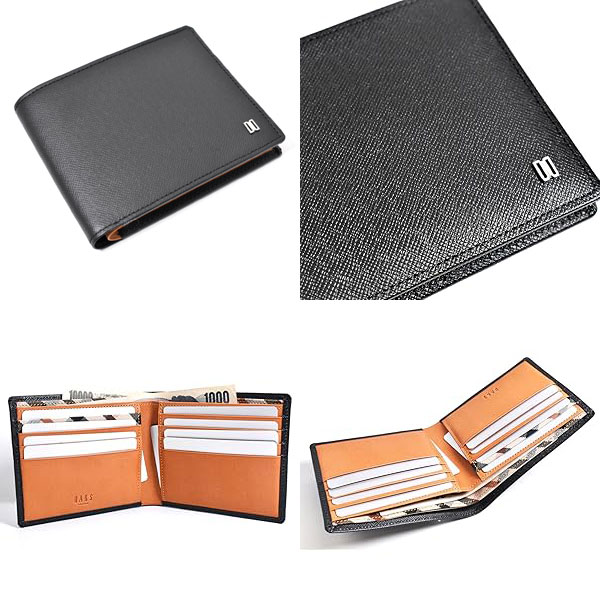 Luster（ラスター） 二つ折り財布（小銭入れなし）  「DAKSダックス」　DP35215 イメージ画像