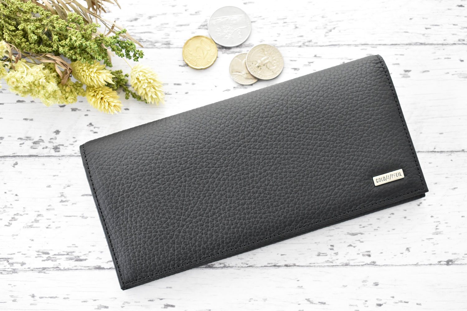 Superior（スペリオール）170th Anniversary 長財布（小銭入れあり） 「ゴールドファイル」 GP24118 イメージ画像