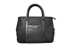 GLANZ（グランツ） ドライビングトートバッグ 「ゴールドファイル」 902511  ブラック　正面