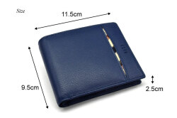 Crescent（クレセント） 二つ折り財布（小銭入れあり）  「DAKSダックス」　DP27113 サイズ