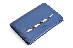 Crescent(クレセント) 名刺入れ 「DAKSダックス」 DP27370 ブルー 正面