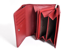 HouseCheck（ハウスチェック） 二つ折り財布（小銭入れあり） 「DAKS ダックス」 DP36215　レッド　内作り