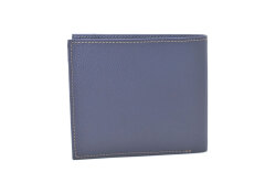 フリードリヒ　二つ折り財布（小銭入れあり）　「ゴールドファイル」 GP26125　ブルー　裏面
