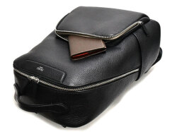 フルイタリアンレザーバッグ　バッグパック（リュック） 「プレリーギンザ」 NA55260　ブラック　商品特徴