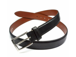 ベルト 30mm幅 ピン式 「プレリーギンザ」 NB13770　クロ　正面