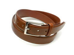 ベルト 30mm幅 ピン式 「プレリーギンザ」 NB13770　チヤ　正面