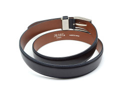 ベルト 30mm幅 ピン式 「プレリーギンザ」 NB13770　コン　裏面