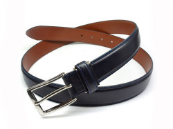 ベルト 30mm幅 ピン式 「プレリーギンザ」 NB13770　コン　正面