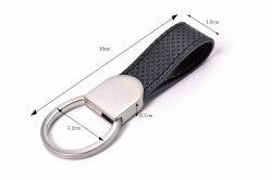 キーホルダーコレクション　牛革キーホルダー　「プレリーギンザ」　NP51130　サイズ