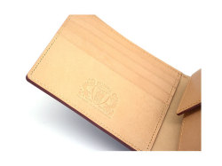JUWEL Cordovan(ジュエルコードバン)　 二つ折り財布（小銭入れあり）　「ジュエル」　NPJ1135　チョコ　特徴