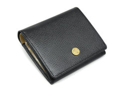 Bijou（ビジュー） 二つ折り財布（小銭入れあり） 「ル・プレリー 」 NPL1280　クロ　正面