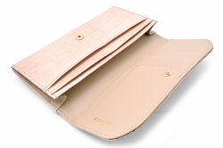 COCCO（コッコ） 薄型長財布 「ル・プレリーギンザ 」 NPL9212　ベージュ　内作り
