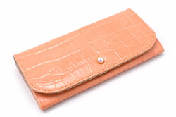 COCCO（コッコ） 薄型長財布 「ル・プレリーギンザ 」 NPL9212　オレンジ　正面