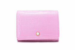 COCCO（コッコ） 二つ折り財布（小銭入れあり） 「ル・プレリーギンザ 」 NPL9313　ピンク　正面