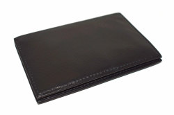 Glove high soft leather（グローブハイソフトレザー） 薄型名刺入れ「プレリーギンザ」　NPM4385　クロ　正面