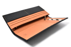 Luster（ラスター） 長財布（小銭入れあり）  「DAKSダックス」　DP35020　ブラック　内作り