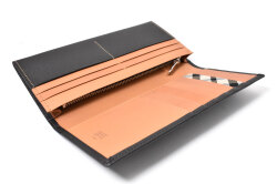 Luster（ラスター） 長財布（小銭入れあり）  「DAKSダックス」　DP35020　ダークブラウン　内作り