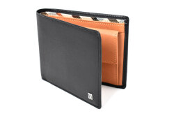 Luster（ラスター） 長財布（小銭入れあり）  「DAKSダックス」　DP35118　ブラック　正面