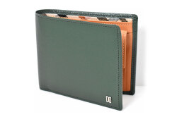Luster（ラスター） 長財布（小銭入れあり）  「DAKSダックス」　DP35118　グリーン　正面