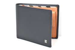 Luster（ラスター） 長財布（小銭入れあり）  「DAKSダックス」　DP35118　ネイビー　正面