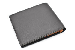 Luster（ラスター） 二つ折り財布（小銭入れなし）  「DAKSダックス」　DP35215　ダークブラウン　裏面