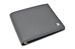 Luster（ラスター） 二つ折り財布（小銭入れなし）  「DAKSダックス」　DP35215　ネイビー　正面