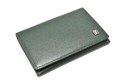 Luster（ラスター） 名刺入れ  「DAKSダックス」　DP35310　グリーン　正面