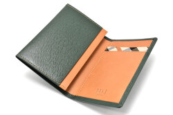 Luster（ラスター） 名刺入れ  「DAKSダックス」　DP35310　グリーン　内作り