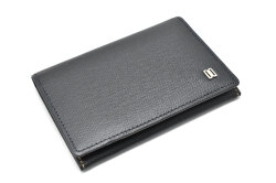 Luster（ラスター） 名刺入れ  「DAKSダックス」　DP35310　ネイビー　正面