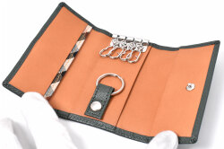 Luster（ラスター） キーケース  「DAKSダックス」　DP35810　グリーン　内作り