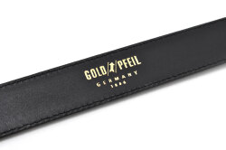 ルガート　メンズベルト　30mm幅  「ゴールドファイル」　GB61710　商品特徴