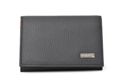 Superior（スペリオール）170th Anniversary 名刺入れ 「ゴールドファイル」 GP24485　ブラック／オレンジ　正面