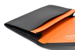 Superior（スペリオール）170th Anniversary 名刺入れ 「ゴールドファイル」 GP24485　ブラック／オレンジ　商品特徴
