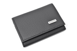 Superior（スペリオール）170th Anniversary 小銭入れ 「ゴールドファイル」 GP24570　ブラック／オレンジ　正面