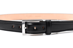 Maximum（マキシマム） 30mm幅 ピン式 メンズベルト ルガート「プレリーギンザ」 NB11019　ブラック　正面