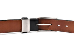 コードバン　ロングベルト　「プレリーギンザ」　NB14922　ブラック　裏面