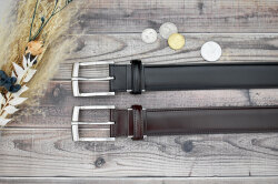 コードバン　メンズベルト 35mm幅　「プレリーギンザ」　NB15324　イメージ画像