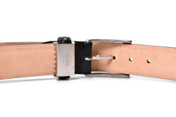 ルガート　35mm幅　メンズベルト　「プレリーギンザ」　NB16615　ブラック　裏面