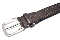 Cool Mesh（クールメッシュ）牛革 メンズ カジュアルベルト 35mm幅 「プレリーギンザ 」 NB30310　商品特徴