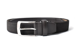 牛革付属 メンズ リバーシブルカジュアルベルト  「プレリートラディショナルファクトリー 」 NB48570　ブラウン　正面