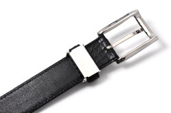 クロコダイルレザー　メンズベルト　30mm幅　「プレリーギンザ」　NB87350　商品特徴