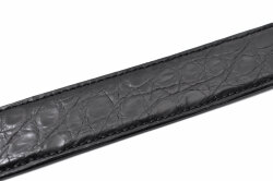 クロコダイルレザー　メンズベルト　35mm幅　「プレリーギンザ」　NB87450　商品特徴