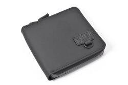 ACTIVE（アクティブ） 防水＆耐久&軽量　アウトドアラウンドファスナー二つ折り財布 「プレリー1957」 NP00210 ブラック　正面