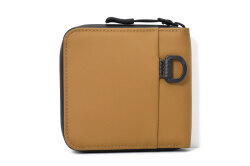 ACTIVE（アクティブ） 防水＆耐久&軽量　アウトドアラウンドファスナー二つ折り財布 「プレリー1957」 NP00210 ベージュ　裏面