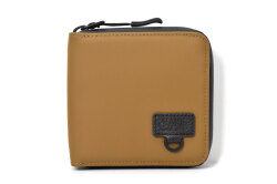 ACTIVE（アクティブ） 防水＆耐久&軽量　アウトドアラウンドファスナー二つ折り財布 「プレリー1957」 NP00210 ベージュ　正面