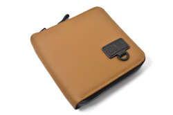 ACTIVE（アクティブ） 防水＆耐久&軽量　アウトドアラウンドファスナー二つ折り財布 「プレリー1957」 NP00210 ベージュ　正面