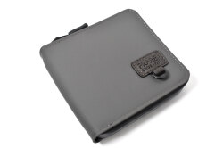 ACTIVE（アクティブ） 防水＆耐久&軽量　アウトドアラウンドファスナー二つ折り財布 「プレリー1957」 NP00210 グレー　正面