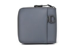 ACTIVE（アクティブ） 防水＆耐久&軽量　アウトドアラウンドファスナー二つ折り財布 「プレリー1957」 NP00210 ネイビー　裏面